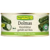 Dolmas-Weinblätter gefüllt mit Reis