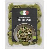 Vollkorn Tortelloni Käse und Spinat