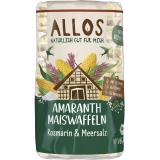 Amaranth Mais- waffeln Rosmarin Meersalz