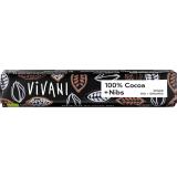100% Cocoa + Nibs Riegel