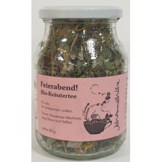 Kräutertee Feierabend (im Pfandglas)