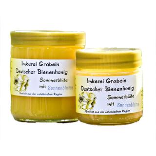 Honig - Sommerblüte mit Sonnenblume