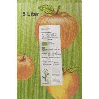 Apfel-Rote- Bete-Saft 5l-Box
