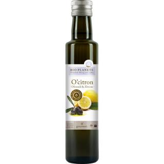 Olivenöl mit Zitrone