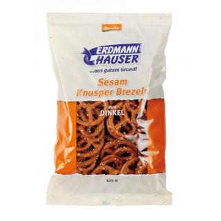 Dinkel Knusperbrezel Sesam