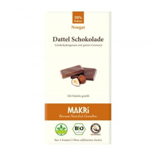 Dattel Schokolade Nougat