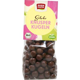 Knusperkugeln mit Schokolade