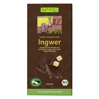 Zartbitter Schokolade Ingwer 55% Kakao