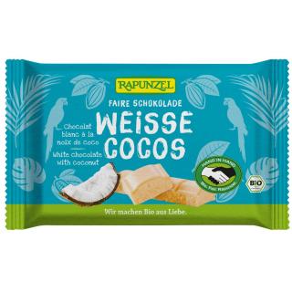 Weiße Schokolade mit Kokos