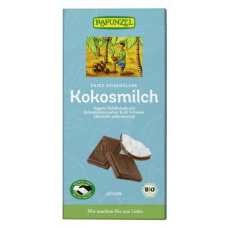 Kokosmilch Schokolade
