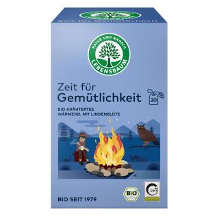 Zeit für Gemütlich- keit Kräutertee
