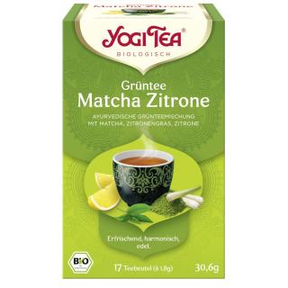 Yogi Tea Grüntee Matcha Zitrone