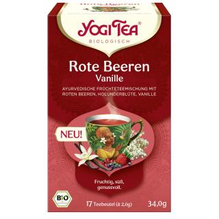 Rote Beeren Vanille Tee
