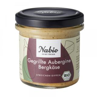 nabio  Gegrillte Aubergine Bergkäse