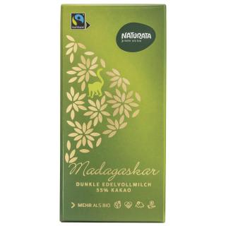 Dunkle Edel-Vollmilch Madagaskar