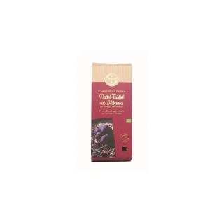 Dattel-Trüffel mit Hibiskus