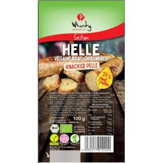Helle vegane Bratwurst