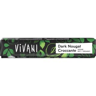 Dark Nougat Croccante Riegel
