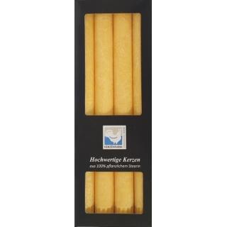Stearin- Stabkerzen gelb