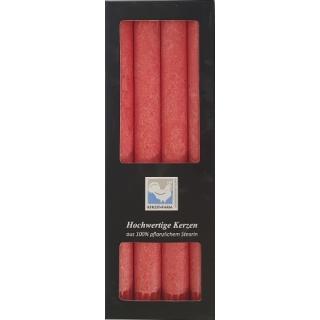 Stearin- Stabkerzen rot