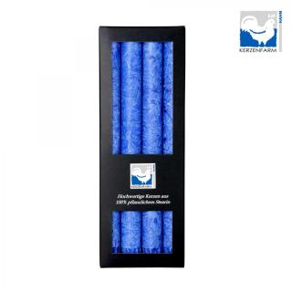 Stearin- Stabkerzen dunkelblau