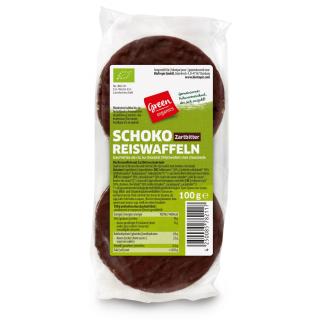 green Schoko-Reiswaffeln Zartbitter