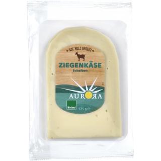 Ziegengouda in Scheiben