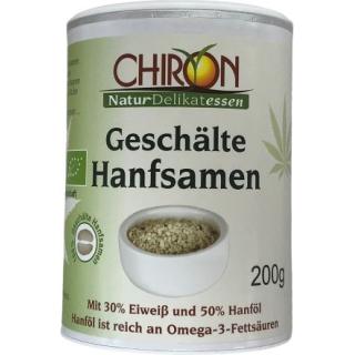 Geschälte Hanfsamen