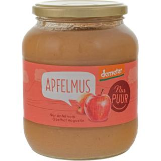 Apfelmus, großes Glas