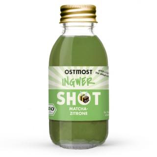 Ingwer-Shot Matcha Zitrone