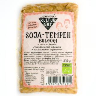 Soja Tempeh in Bulgogi- marinade