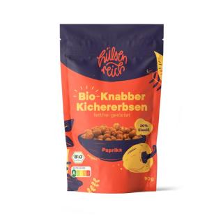Geröstete Kichererbsen Paprika