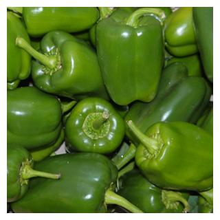 Paprika grün Frankreich