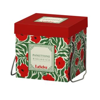 Panettone klassisch - italienischer Weihnachtskuchen, im Karton