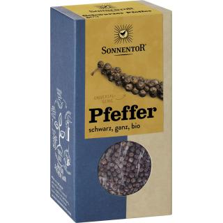 Pfeffer, schwarz, ganz