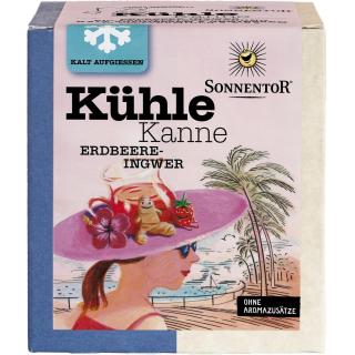 Kühle Kanne Erdbeer-Ingwer