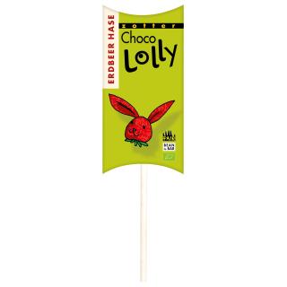 Lollytop Erdbeer Hase