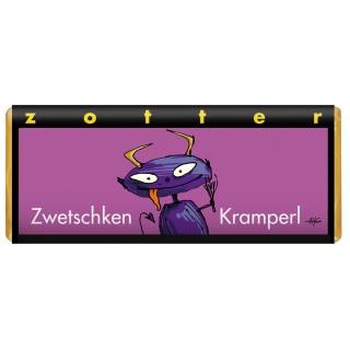Schokolade Zwetschken Kramperl