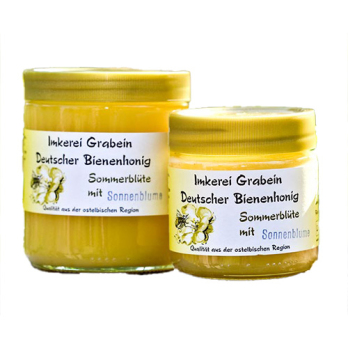 Honig - Sommerblüte mit Sonnenblume