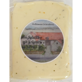 Salzlakenkäse mit Kräutern