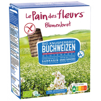 Blumenbrot Buchweizen ohne Zucker/Salz
