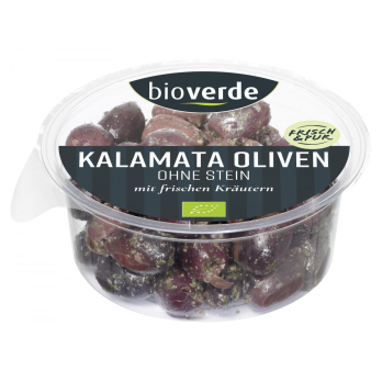Schwarze Kalamata Oliven o. Stein