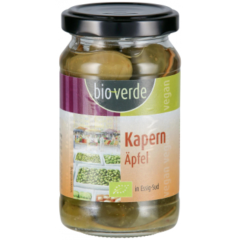 Kapernäpfel in Essig-Sud