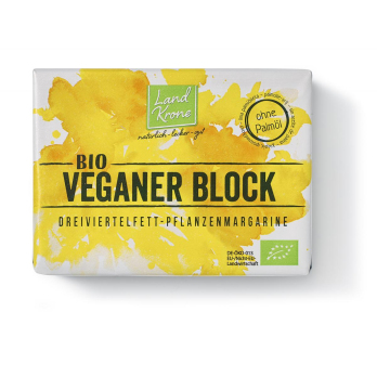 vegane Margarine im Block