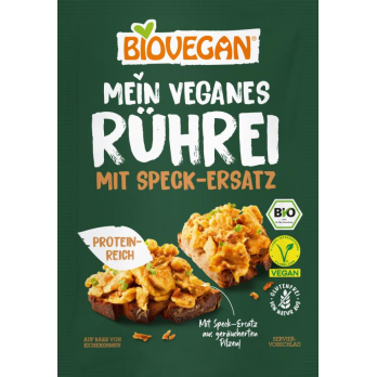 Mein veganes Rührei mit Speck-Ersatz
