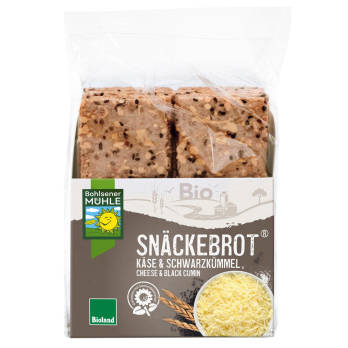Schwarzkümmel & Käse Snäckebrot