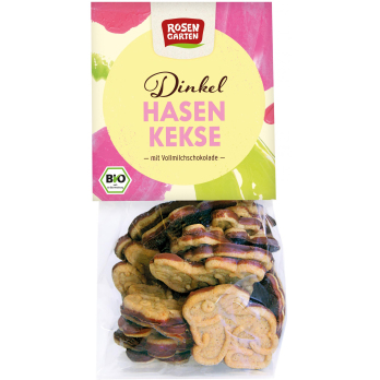 Dinkel- Osterhasenkekse Vollmilch