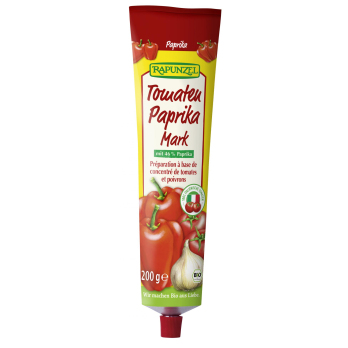 Tomaten-Paprika- Mark in der Tube