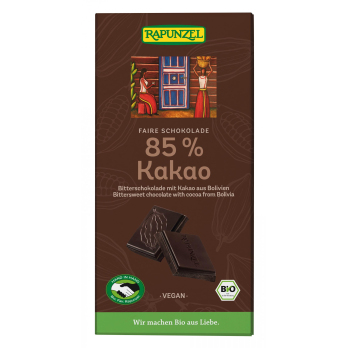Bitterschokolade 85% Kakao