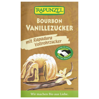 Bourbon Vanillezucker mit Vollrohrzucker